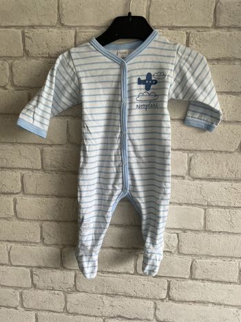 Pyjama pinokio taille 3 mois