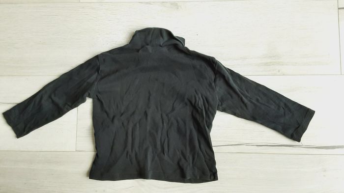 Vêtement garçon tee-shirt sous-pull manches longues noir Zara 3 ans - photo numéro 3