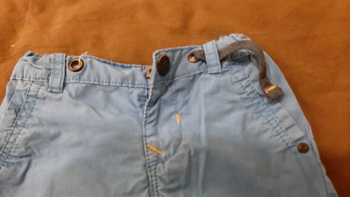 Pantalon/pantacourt 24 mois toile - photo numéro 2