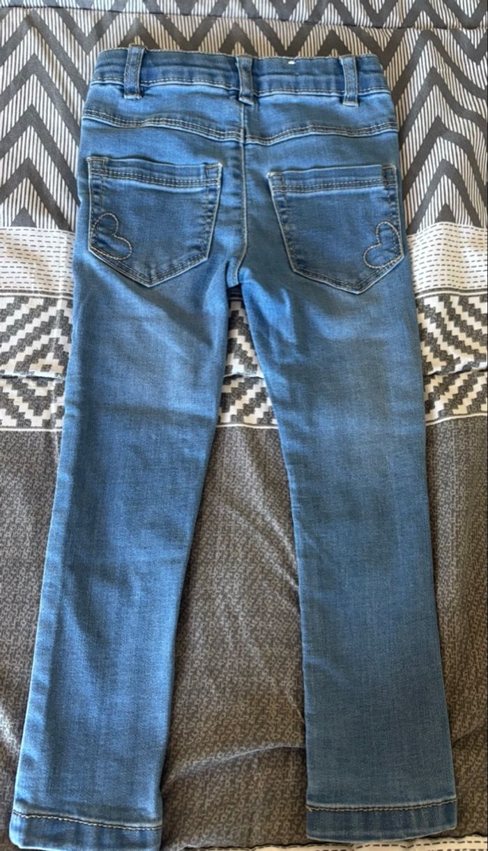 Jean slim coton fille 94cm verbaudet - photo numéro 6