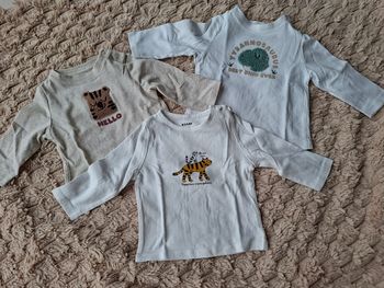 Tee-shirts Taille 3 mois / 60cm Neuf