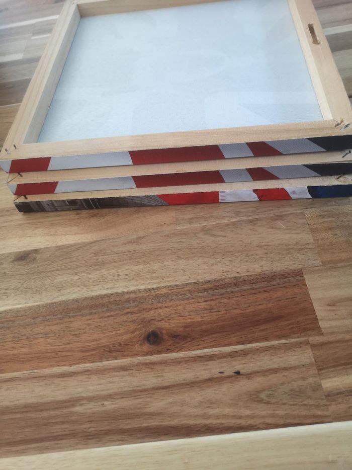 Lot de 3 toiles thème angleterre - photo numéro 3