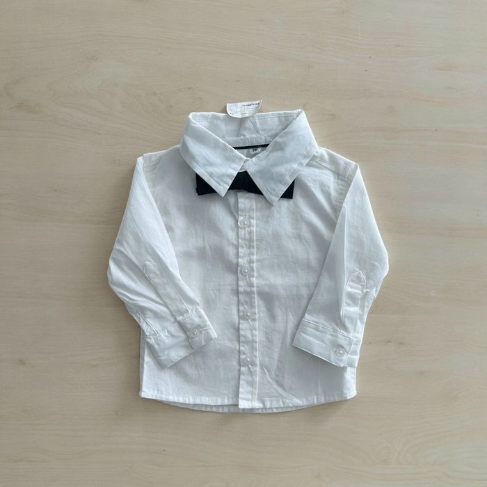 Chemise garçon taille  6-9 mois en 74 cm