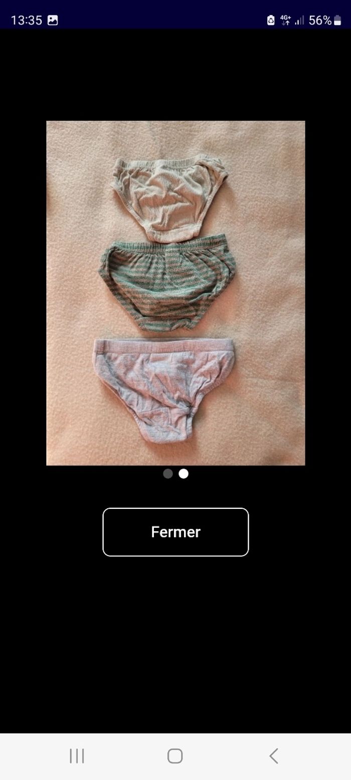 Lot de 3 slip 4 ans - photo numéro 2