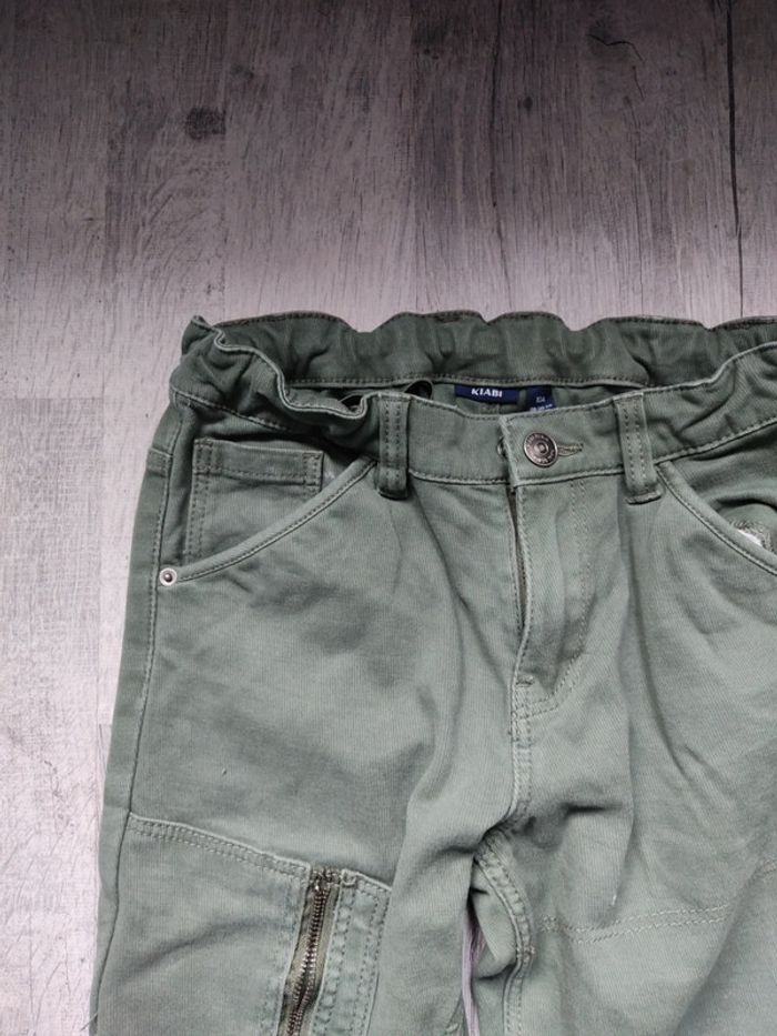 Pantalon kiabi 10 ans vert kaki 😍 - photo numéro 2