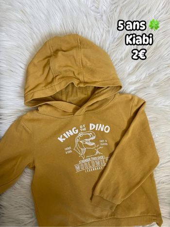 Sweat 🍀 5 ans 🍀 Kiabi