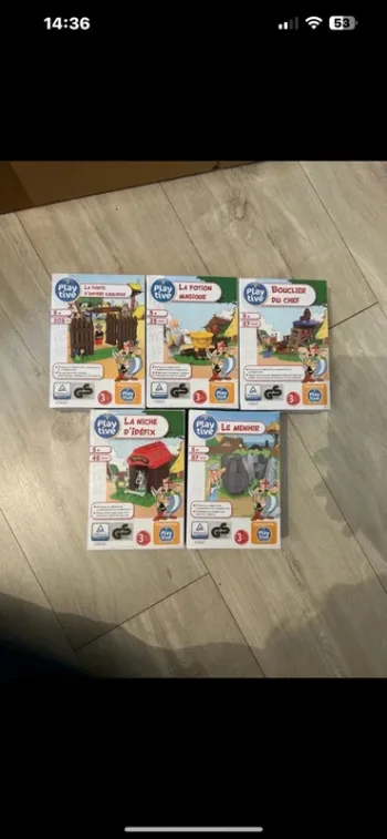 Boîtes Astérix