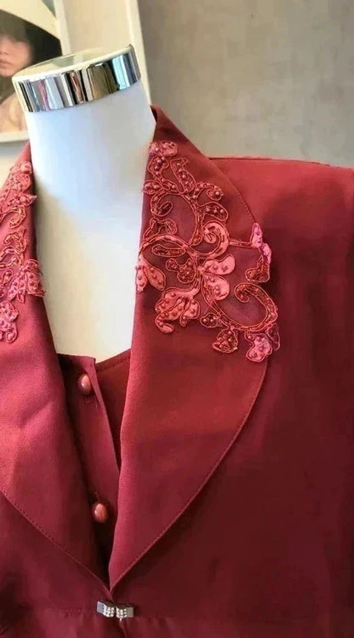 Magnifique ensemble cérémonie mariage grande taille - photo numéro 4