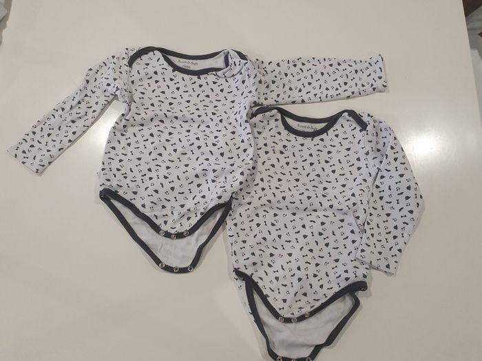 Lot de 2 bodies