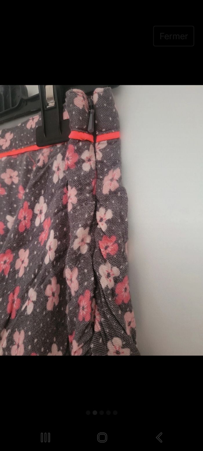 Jupe doublé effet vollante en 6 ans - photo numéro 2