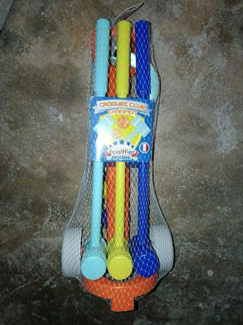 Jeu de croquet pour petits
