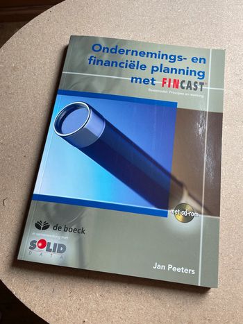 Ondernemings- en financiële planning met fincast - basismodel