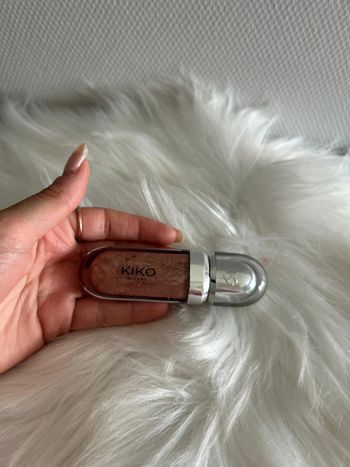 gloss kiko paillettes maronné neuf