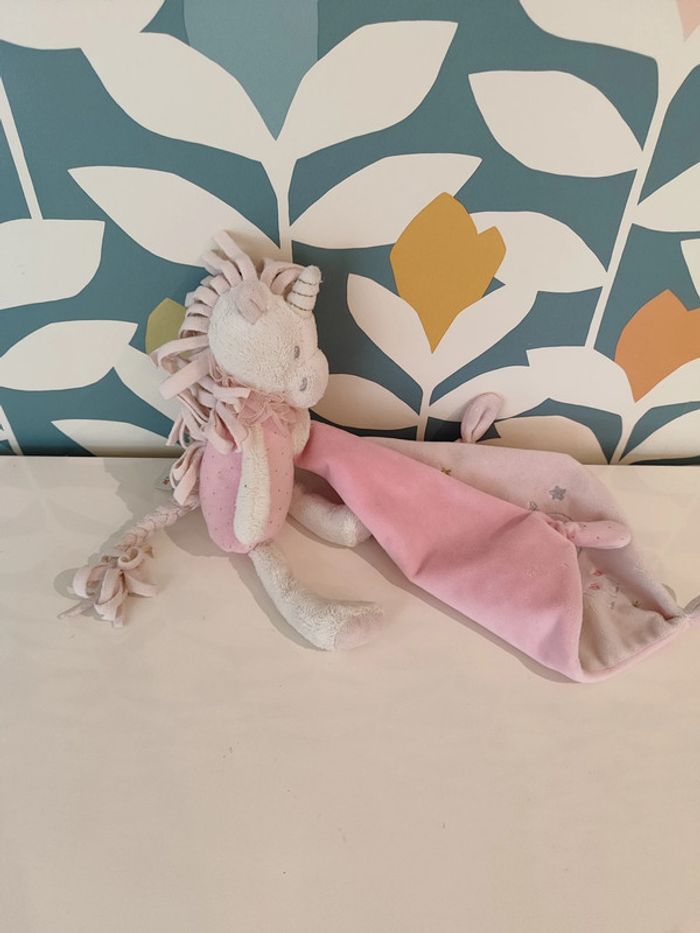 Doudou plat licorne Simba toys kiabi nicotoy - photo numéro 5