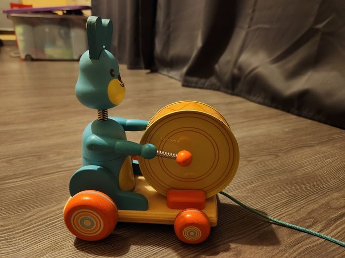 Lapin en bois à tirer Djeco - photo numéro 10