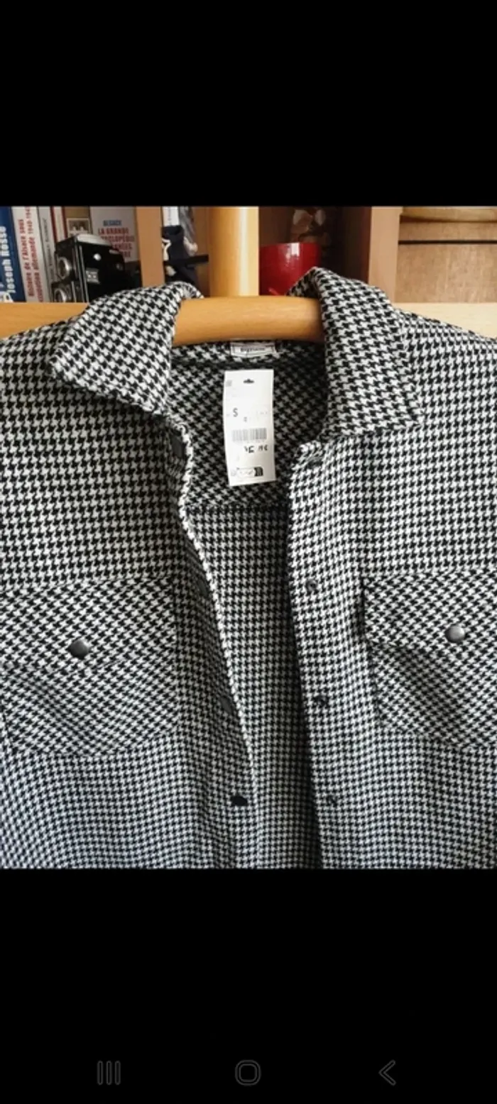 Veste chemise Pimkie neuve pied de poule - photo numéro 2