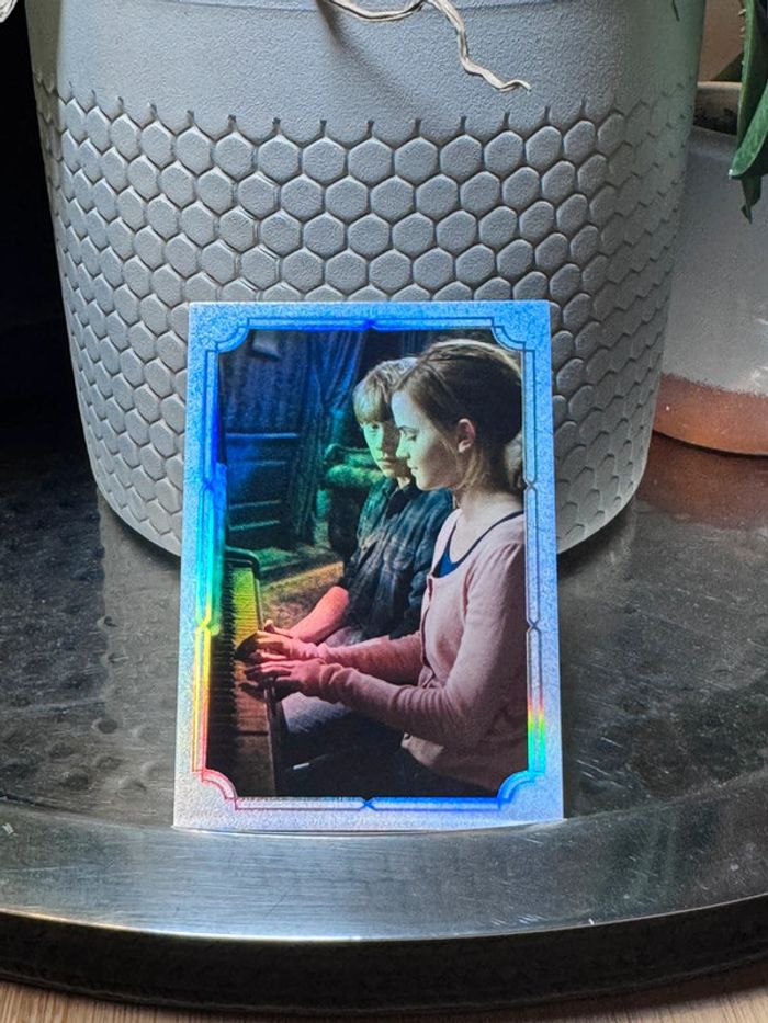 Carte Silver Harry Potter évolution trading panini