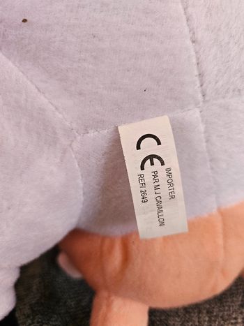 Peluche création Michèle