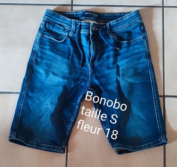 Short jean homme