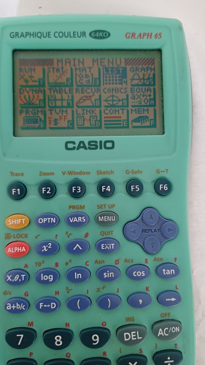 Calculatrice Casio Graph 65 - photo numéro 3