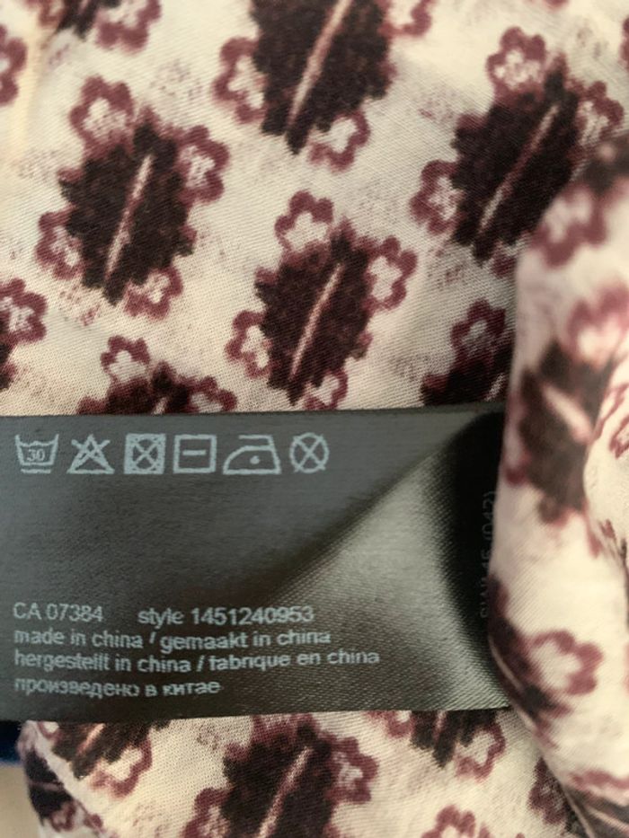 Chemise Sandwich taille 38 manches longues motifs - photo numéro 10