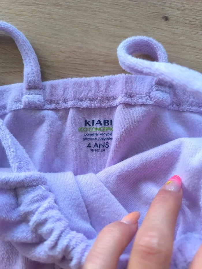 Combi short éponge , taille 4 ans , fille - photo numéro 2