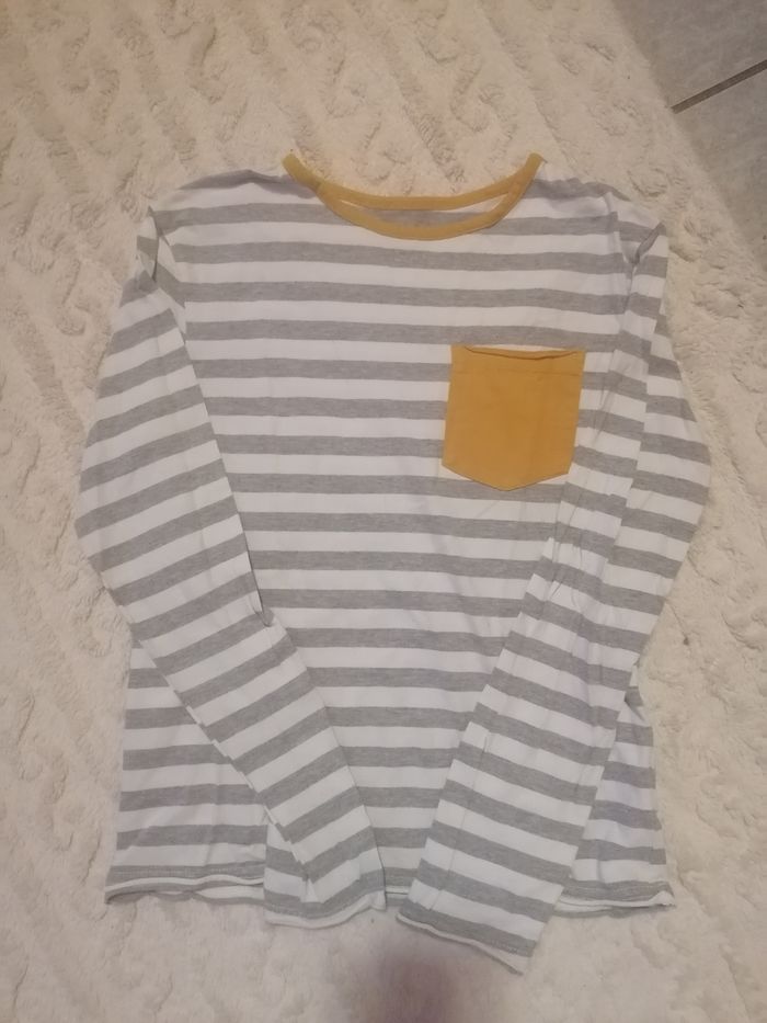 Lot 2 T-shirts manches longues 🧡 garçon 12 ans - photo numéro 2
