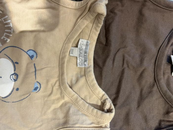 Lot de 3 débardeurs bébé Kimbaloo – Taille 9 mois - photo numéro 3