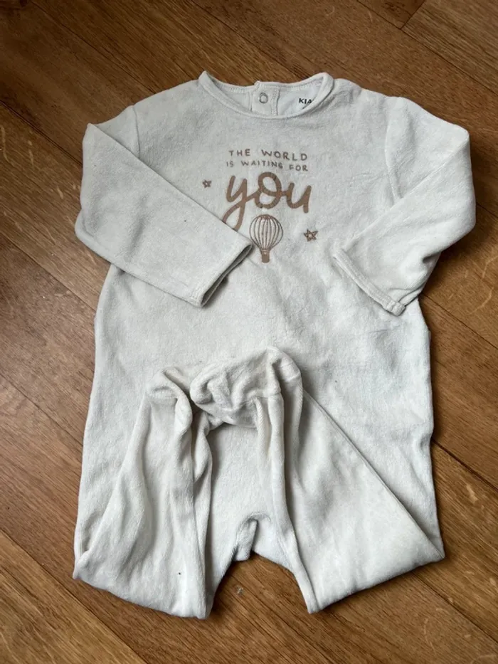 Pyjama beige 18 M
