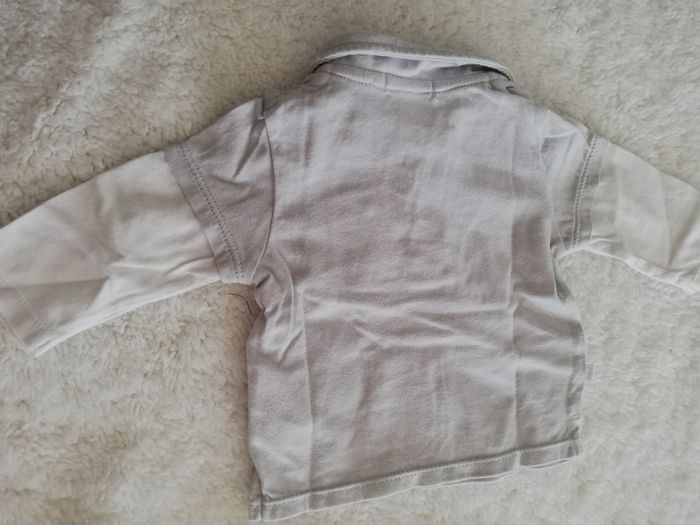 Polo manche longue obaïbi garçon 1 mois - photo numéro 3