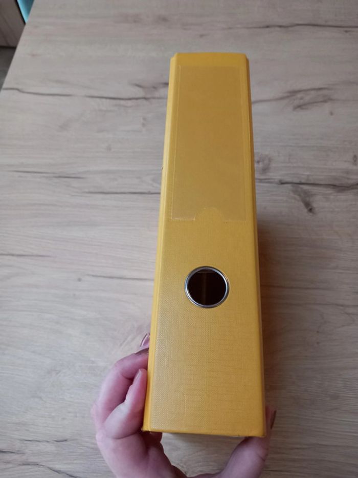 Classeur à Levier Jaune - photo numéro 4