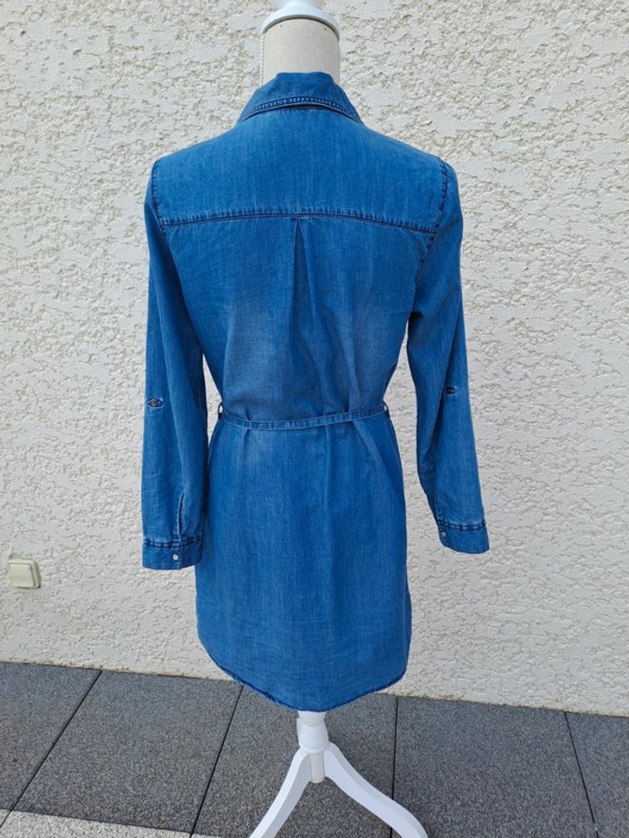 Robe chemise jean denim Cache cache t 38 - photo numéro 5