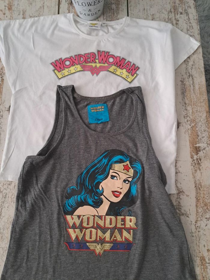lot  de 2 shirts Wonder women - photo numéro 2