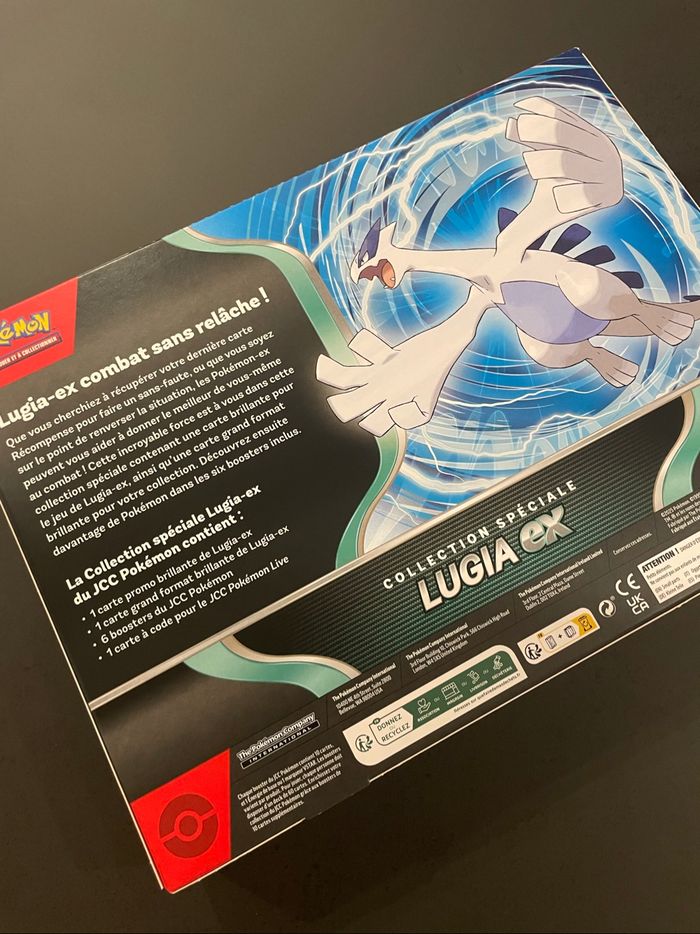 Coffret Lugia EX de 6 boosters Pokémon - Reconditionné - photo numéro 3