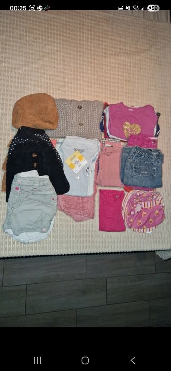 Lot 18 mois fille