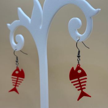 Boucles d’oreilles poisson