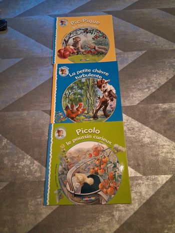 Lot de 3 livres martine raconte