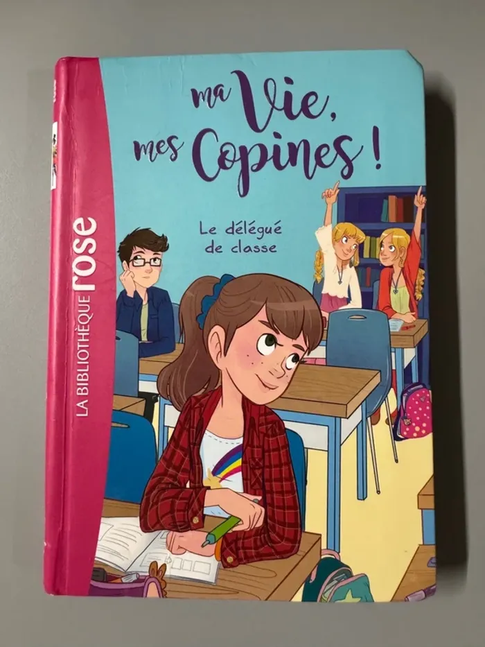 livre Ma vie, mes copines ! le délégué de classe
