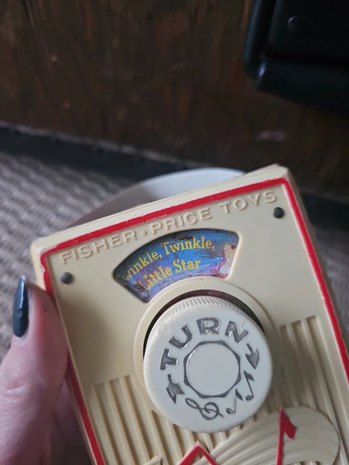 Boîte à musique fisher price twinkle little star vintage - photo numéro 3