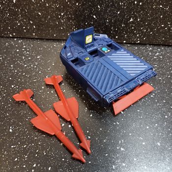 Jouets vintage 1986
Gi joe véhicule cobra hydro incomplet
