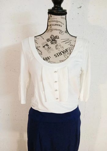 👗 Robe bicolore élégante – 3 Suisses – Taille 40 – Très bon état