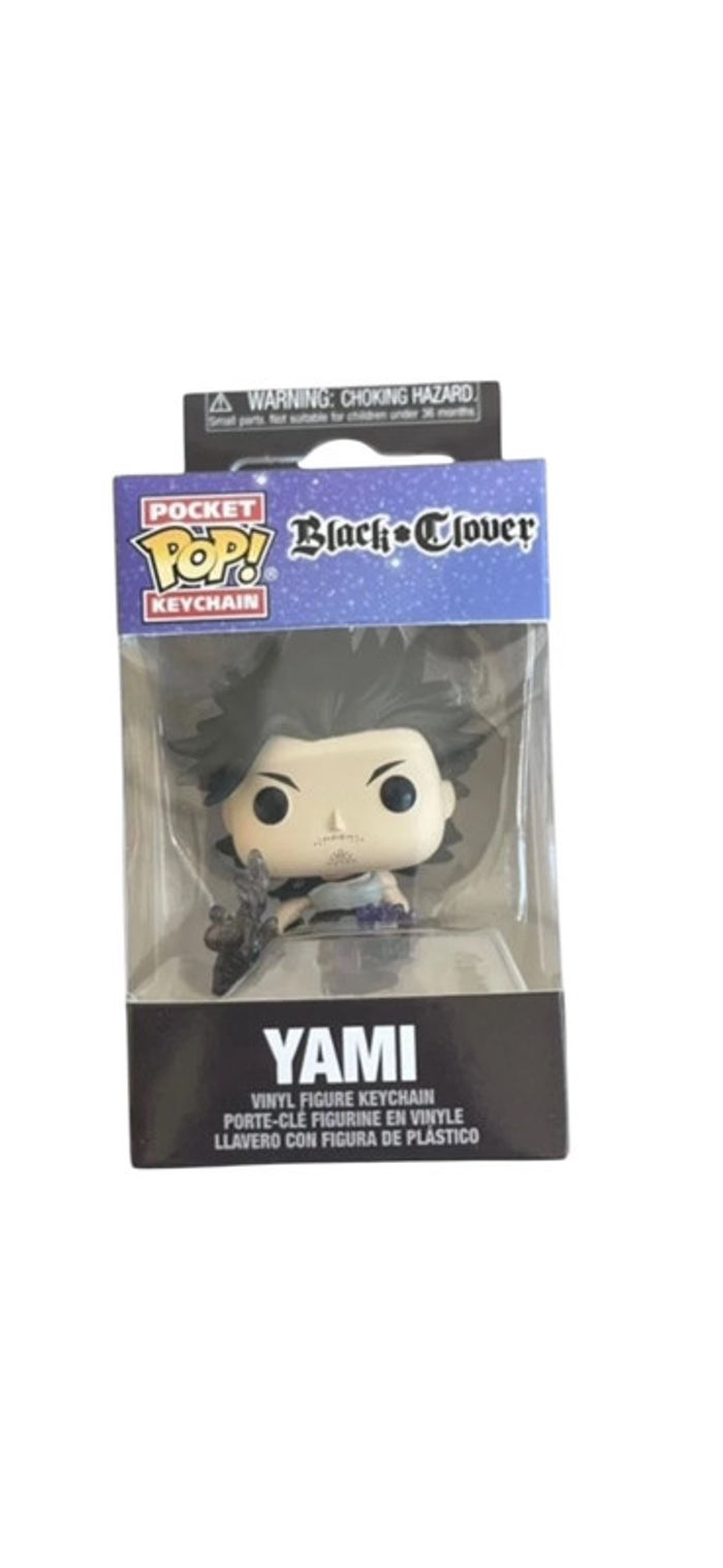 Figurine porte clés Funko Pop Black Clover Yami neuf - photo numéro 2
