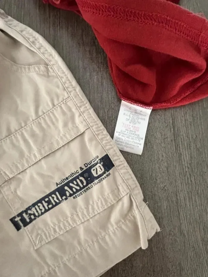 Bermuda T-shirt Timberland 6 mois - photo numéro 5