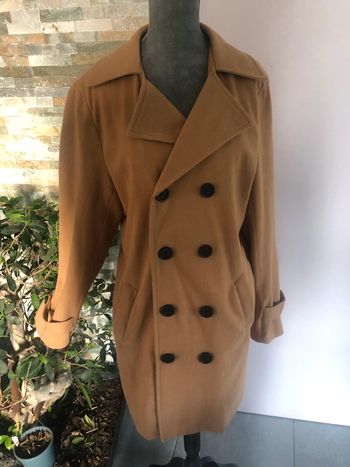 Manteau camel 42