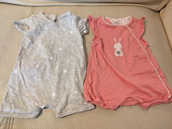 Lot 3 grenouillères été