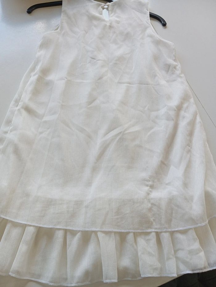 Robe blanche à perles 12 ans les petites chéries - photo numéro 4