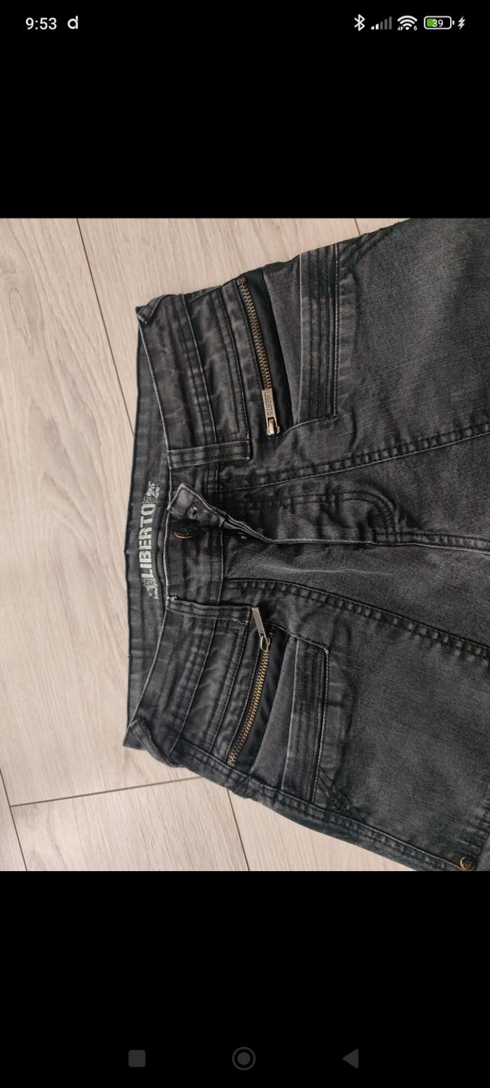 Jean homme gris foncé taille 38 - photo numéro 3