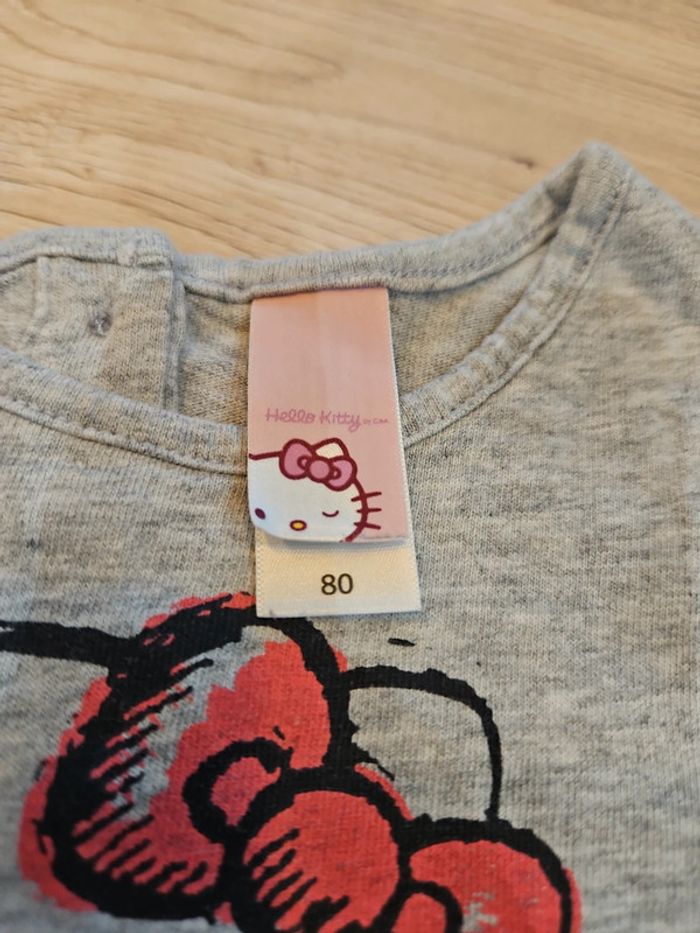 T shirt ML hello kitty 80cm - photo numéro 3