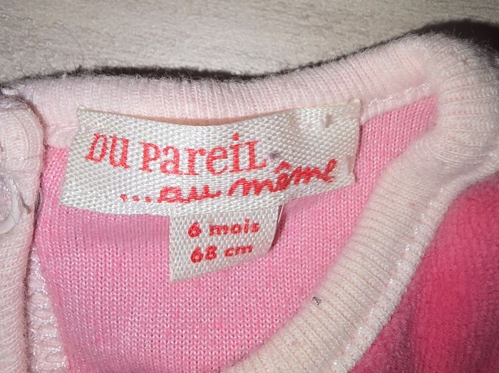 Grenouillere rose DPAM - photo numéro 3