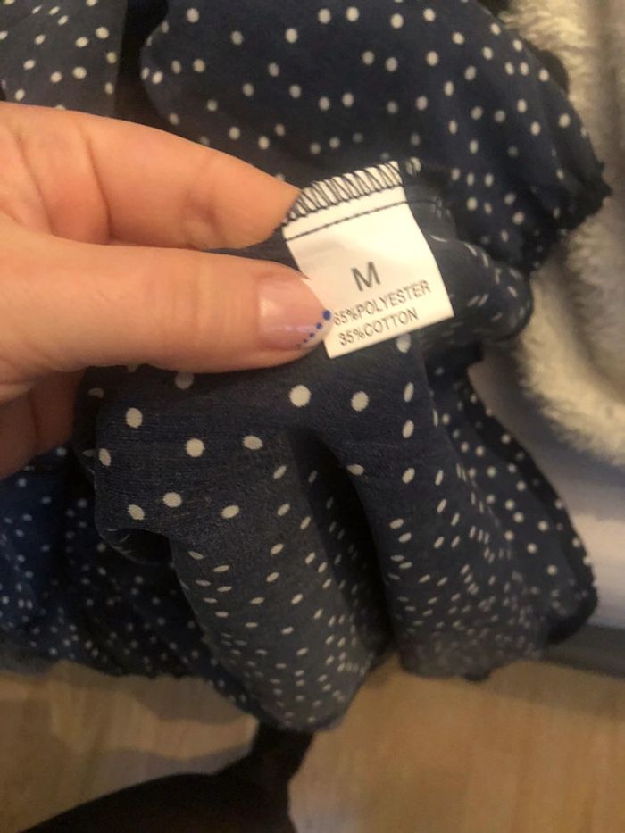 Robe a pois taille m - photo numéro 4